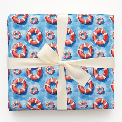 Rescue Me - Gift Wrap for Christmas, Holidays Wrapping Paper, Christmas Wrapping Paper