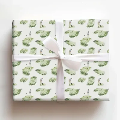 On Par - Gift Wrap for Christmas, Holidays Wrapping Paper, Christmas Wrapping Paper