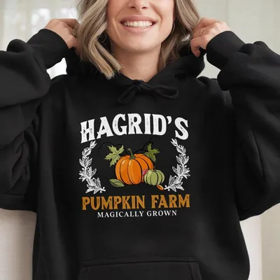 Hagrid Pumpkin Patch Fall Version2 Hoodie Hoodie Hoodie Hagrid Pumpkin Patch Fall Hoodie Pumpkin Patch Hoodie Fall