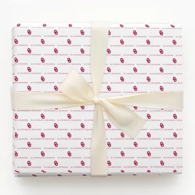 University of Sooner Pride - Gift Wrap for Christmas, Holidays Wrapping Paper, Christmas Wrapping Paper