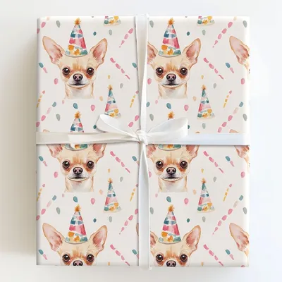 Little Bark of Joy - Gift Wrap for Christmas, Holidays Wrapping Paper, Christmas Wrapping Paper