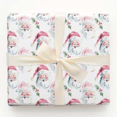 Smile Season - Gift Wrap for Christmas, Holidays Wrapping Paper, Christmas Wrapping Paper