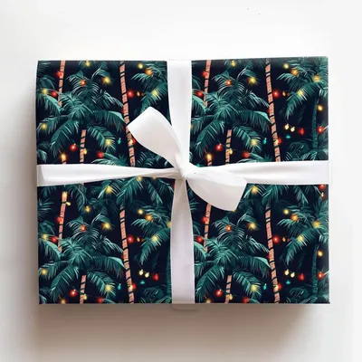 Hawaii Holiday - Gift Wrap for Christmas, Holidays Wrapping Paper, Christmas Wrapping Paper
