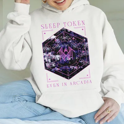 Sleep Token Even In Arcadia Flamingo Hoodie Unisex For Rock Music Fans Sleep Token Tour Merch Gifts For Fan Men