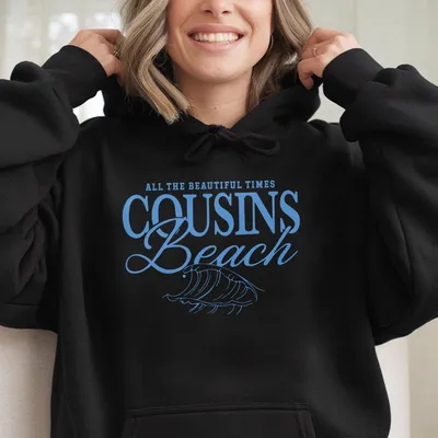 Cousins Beach Hoodie Vintage Coastal Hoodie Trendy Summer Hoodie East Coast Beach Hoodie Casual Coastal Wear