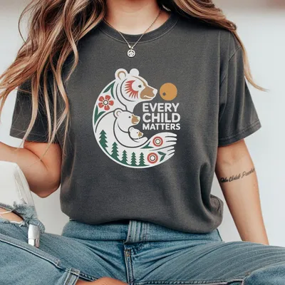 Every Child Matters T-Shirt Indigenous T-Shirt Orange Canada Day T-Shirt Children Matters T-Shirt Unisex Graphic Cotton Tops