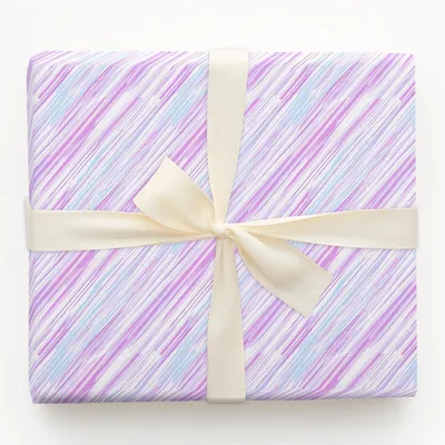 Grape Stripe - Gift Wrap for Christmas, Holidays Wrapping Paper, Christmas Wrapping Paper