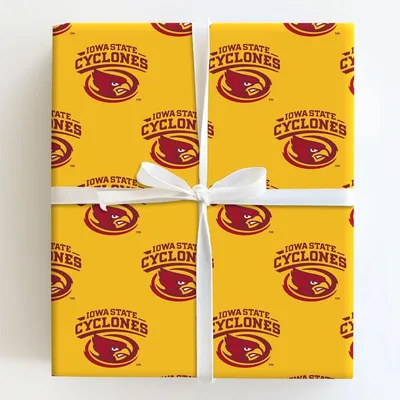 Red & Gold Storm - Gift Wrap for Christmas, Holidays Wrapping Paper, Christmas Wrapping Paper