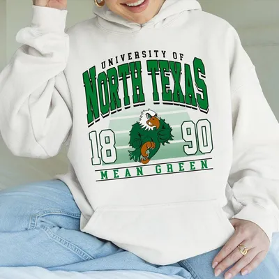 North Texas Mean Green 1890 College Teams Ncaa Hoodie Vintage Sports Full Size Great Gift For Ncaa Fans Sport