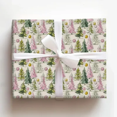 Tip-Off Tinsel - Gift Wrap for Christmas, Holidays Wrapping Paper, Christmas Wrapping Paper