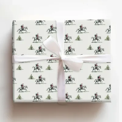 Gift Trot - Gift Wrap for Christmas, Holidays Wrapping Paper, Christmas Wrapping Paper