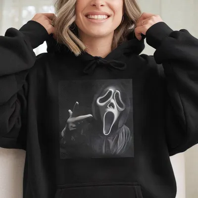 Scream Hoodie Ghost Face Hi Hoodie Horror Movie Hoodie Horror Character Funny Halloween Hoodie Unisex Hoodie Gift