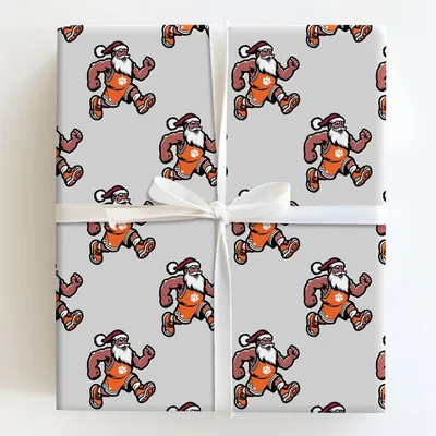 Deck the Court – Clemson Style - Gift Wrap for Christmas, Holidays Wrapping Paper, Christmas Wrapping Paper
