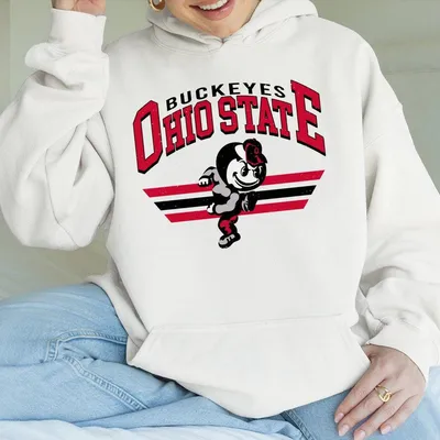 Retro College Football Mascot Hoodie Classic Unisex Cotton Hoodie Perfect For Football Fans