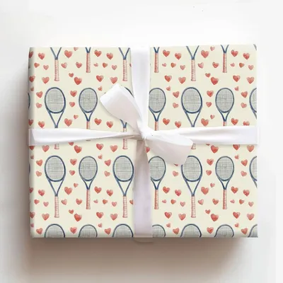 Smashing Hearts - Gift Wrap for Christmas, Holidays Wrapping Paper, Christmas Wrapping Paper