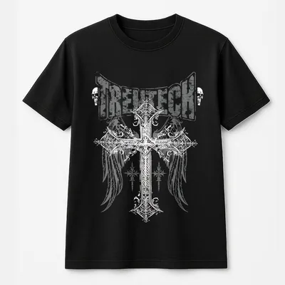 Tren Tech Gym T-Shirt Premium Gym T-Shirt Men Workout T-Shirt Athletic T-Shirt