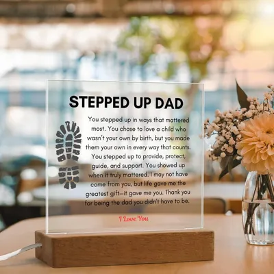 Premium Step - It Gave Me You - Acrylic Square Plaque