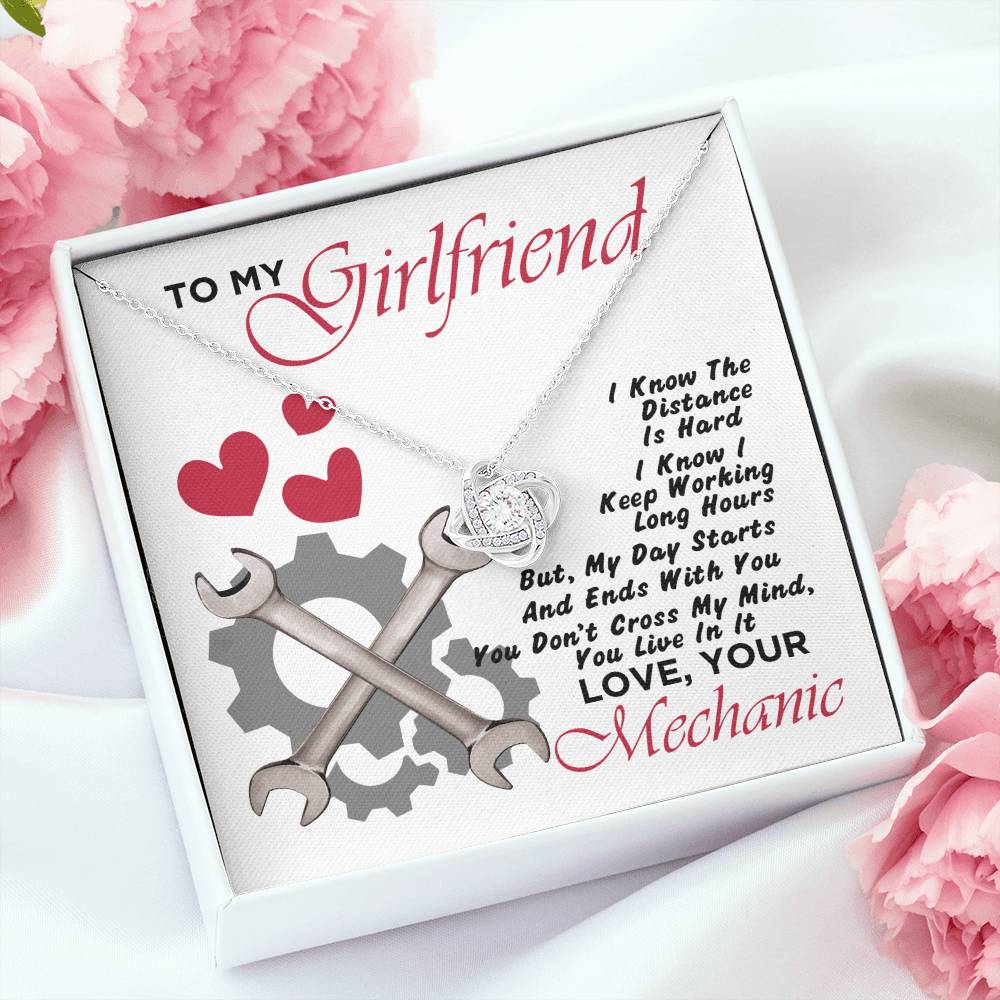 Mechanic's Girlfriend - Love Knot Necklace