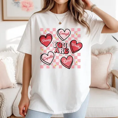 Cute Teacher Valentine T-Shirt T-Shirt T-Shirt Retro Heart Love Day T-Shirt Back To School Teaching Love T-Shirt