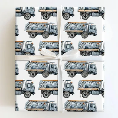 Pick Up Party - Gift Wrap for Christmas, Holidays Wrapping Paper, Christmas Wrapping Paper