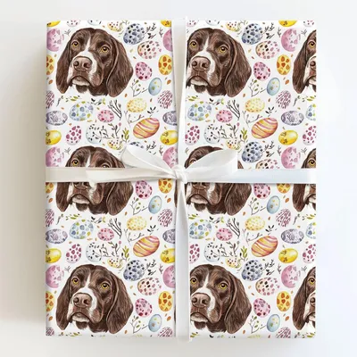 Easter Eggs with the GSP - Gift Wrap for Christmas, Holidays Wrapping Paper, Christmas Wrapping Paper