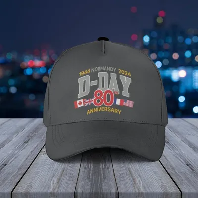 80th Anniversary Of D-Day Normandy Baseball Cap Baseball Cap
