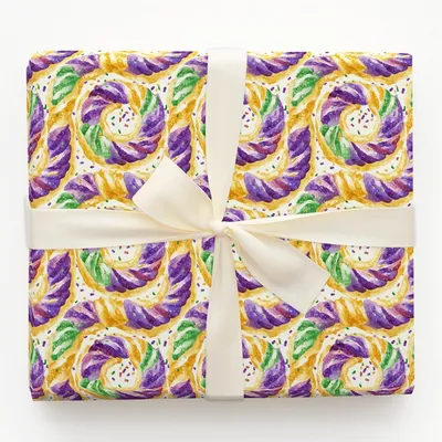 King Kake Krave - Gift Wrap for Christmas, Holidays Wrapping Paper, Christmas Wrapping Paper