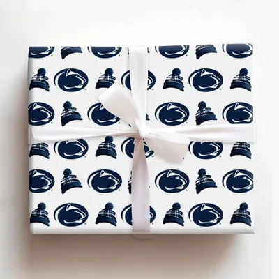 Penn Beanie - Gift Wrap for Christmas, Holidays Wrapping Paper, Christmas Wrapping Paper