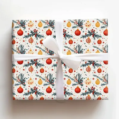 Jolly Jingle Bash - Gift Wrap for Christmas, Holidays Wrapping Paper, Christmas Wrapping Paper