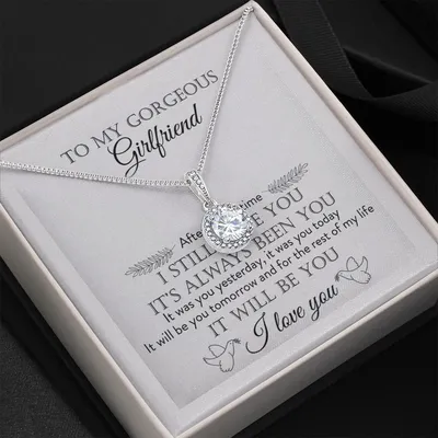 Gift For Girlfriend I Still Love You It Will Be You Eternal Hope Necklace