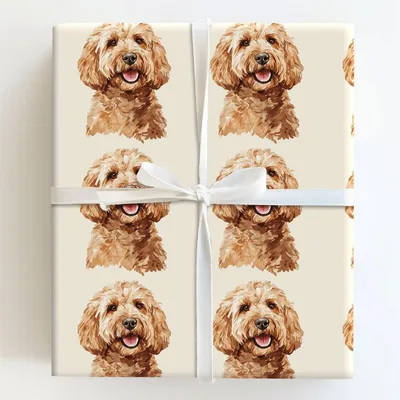 Doodle Me In - Gift Wrap for Christmas, Holidays Wrapping Paper, Christmas Wrapping Paper