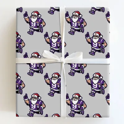 Santa’s Tiger Kickoff - Gift Wrap for Christmas, Holidays Wrapping Paper, Christmas Wrapping Paper