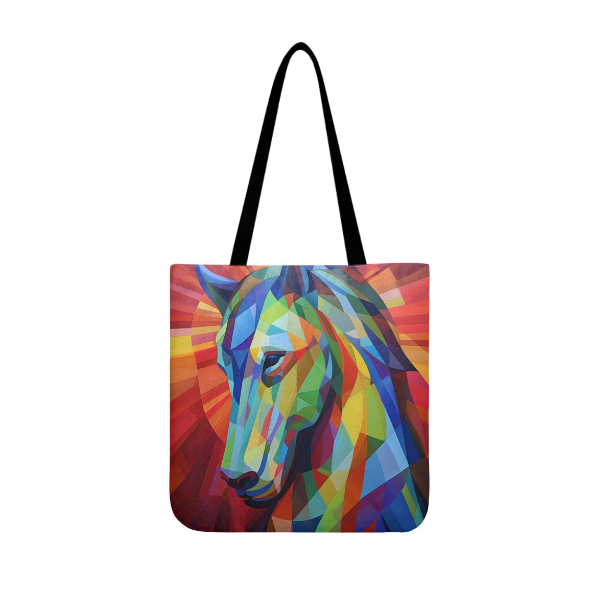 Spectrum Horse Cloth Tote Bags