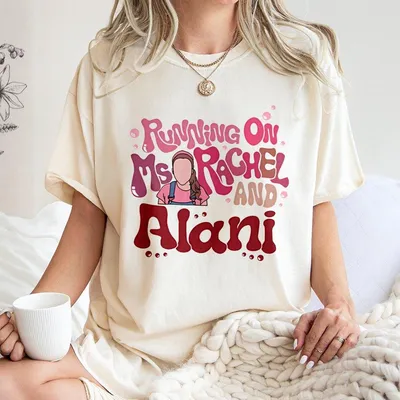 Running On Ms Rachel And Alani T-Shirt , Mom Target T-Shirt, Alani Energy Drinktee, Gift For Alani Lover, Daily Casual Womenswear