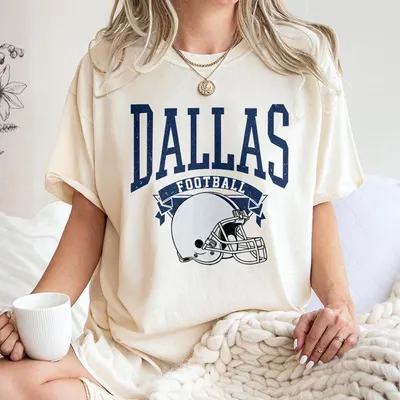 Vintage Football T-Shirt Hometown City Football Retro T-Shirt Casual Fabric Menswear Soft