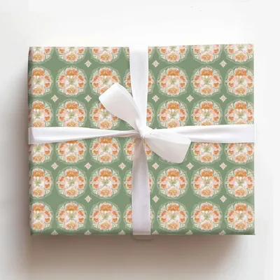 Valerie - Gift Wrap for Christmas, Holidays Wrapping Paper, Christmas Wrapping Paper