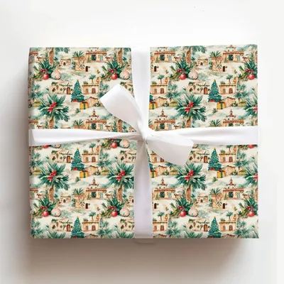 Salsa Location - Gift Wrap for Christmas, Holidays Wrapping Paper, Christmas Wrapping Paper