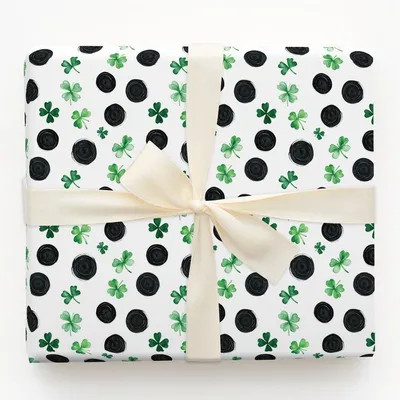 Irish Ice Advantage - Gift Wrap for Christmas, Holidays Wrapping Paper, Christmas Wrapping Paper