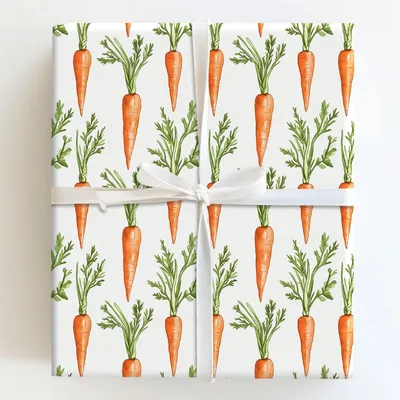 Hoppy for Orange Crunch - Gift Wrap for Christmas, Holidays Wrapping Paper, Christmas Wrapping Paper
