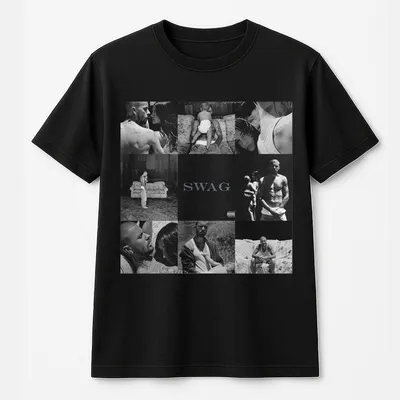 Official Justin Lilbieber Swag Album 2025 Tracklist 1side T-Shirt T-Shirt T-Shirt Classic Music T-Shirt Cotton Fabric