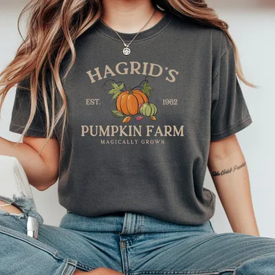 Hagrid S Pumpkin Patch T-Shirt Pumpkin Patch T-Shirt Fall T-Shirt Hp Fan Gift Wizard T-Shirt Fall