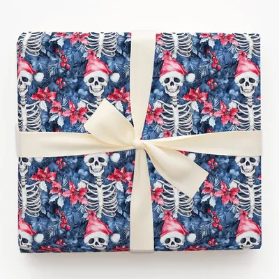 Yule Tide Terror - Gift Wrap for Christmas, Holidays Wrapping Paper, Christmas Wrapping Paper