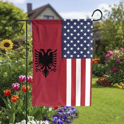 Freedom Democracy Tolerance Flag , Justice For All Double Sided Floral Decor Vertical Garden Flag