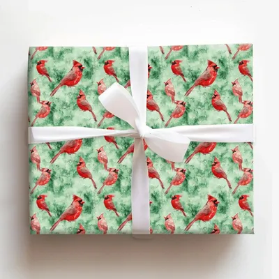 Mean Green - Gift Wrap for Christmas, Holidays Wrapping Paper, Christmas Wrapping Paper