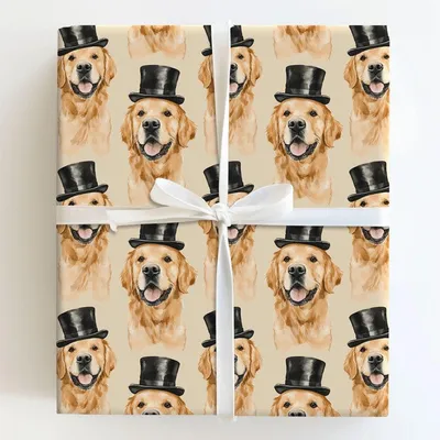 Showtime Ruff - Gift Wrap for Christmas, Holidays Wrapping Paper, Christmas Wrapping Paper