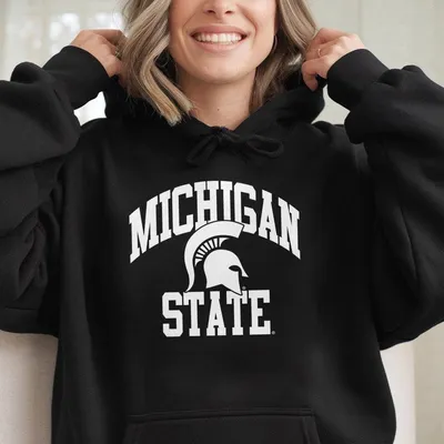 Vintage 90s Ncaa Michigan State Spartans Hoodie, Game Day Hoodie For Women, Full Size, Full Color