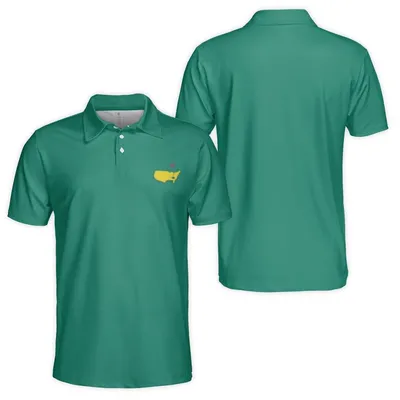Peter Millar Masters Polo Polo Shirt The Masters Merch Fathers Day Gifts For Golfers, Green Panel Layout, Nature Inspired Design, Soft Contrast Style, Us Market