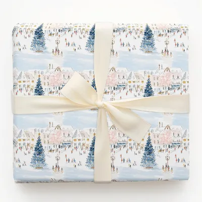 Starry Square - Gift Wrap for Christmas, Holidays Wrapping Paper, Christmas Wrapping Paper