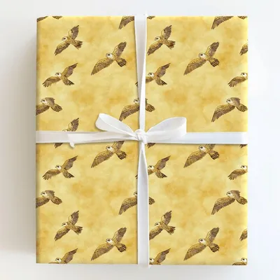Gold and Soar - Gift Wrap for Christmas, Holidays Wrapping Paper, Christmas Wrapping Paper