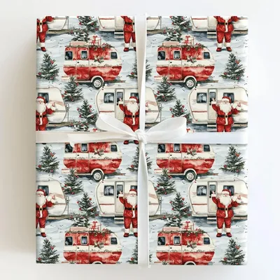 Nomad Noel - Gift Wrap for Christmas, Holidays Wrapping Paper, Christmas Wrapping Paper